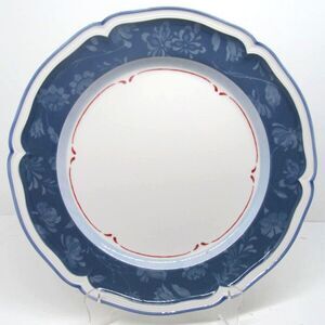 Villeroy And Boch Cottage Blue 10 1/2" Dinner Plate  Country Collection
